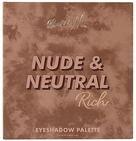 Lidschatten-Palette - Barry M Nude & Neutral Eyeshadow Palette — Bild N2