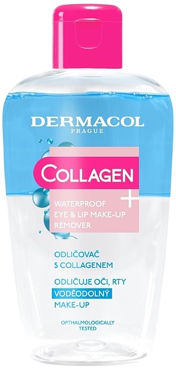 Zweiphasiger wasserfester Make-up-Entferner - Dermacol Collagen+ Waterproof Eye & Lip Make-Up Remover — Bild N1