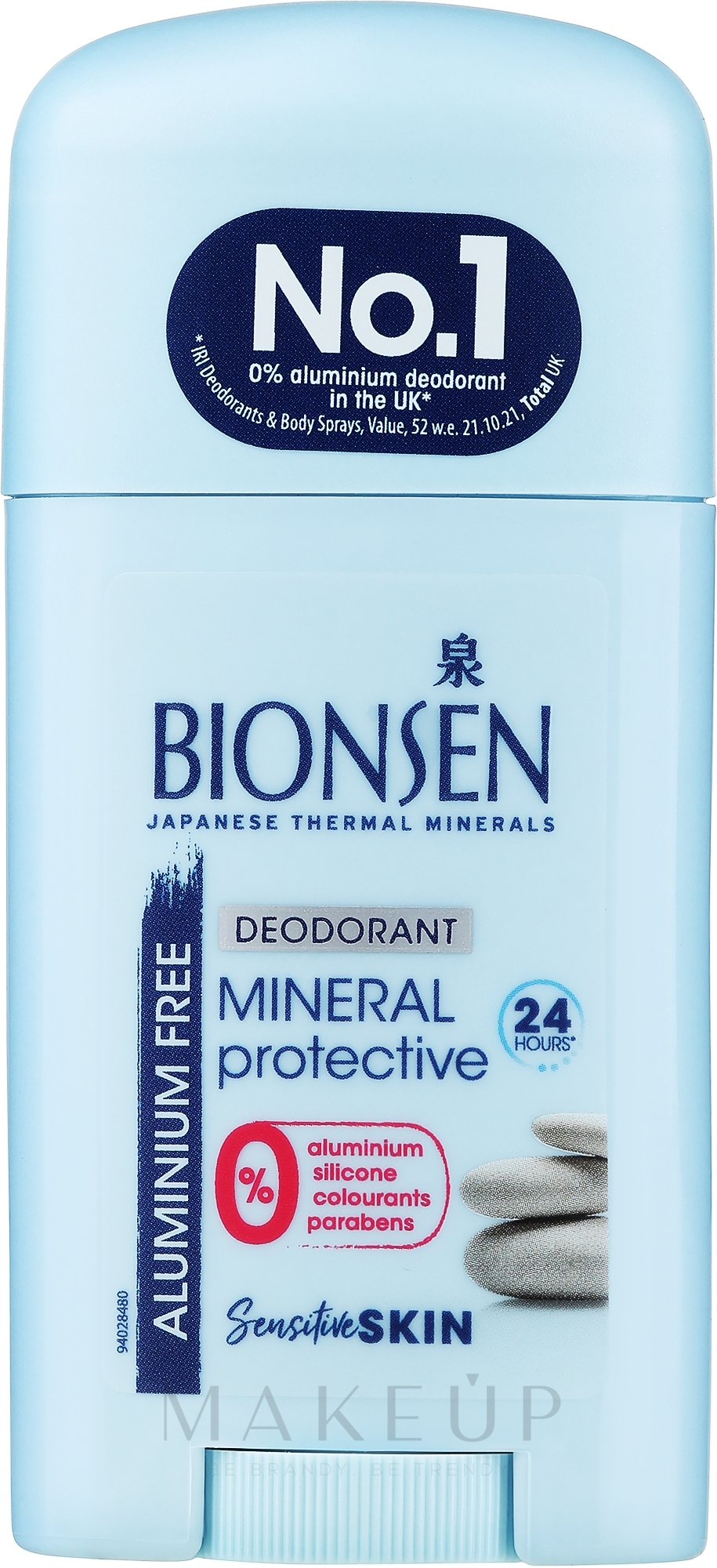 Deostick mineralischer Schutz - Bionsen Mineral Protective Sensitive Skin — Bild 40 ml