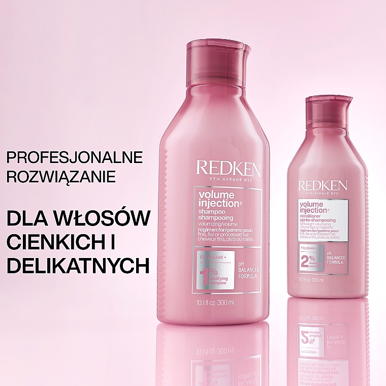 Volumengebender Conditioner für feines Haar - Redken Volume Injection Conditioner — Bild N6