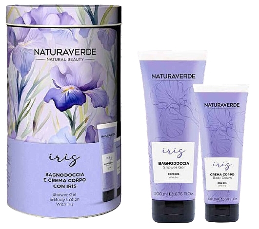 Set - Naturaverde Iris (sh/gel/200ml + b/cr/100ml) — Bild N1