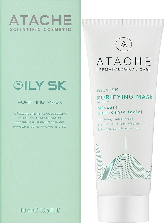 Antibakterielle Reinigungsmaske für fettige Haut - Atache Oily SK Purifying Mask — Bild N2