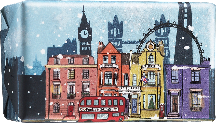 Seife London In Winter - The English Soap Company London In Winter Christmas Soap — Bild N1
