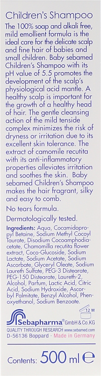 Mildes Babyshampoo - Sebamed Baby Shampoo — Bild N5