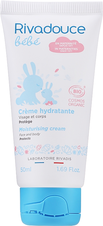 Feuchtigkeitsspendende Gesichts- und Körpercreme für Babys - Rivadouce Bebe Moisturising Cream — Bild N1