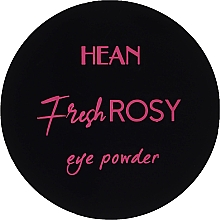Düfte, Parfümerie und Kosmetik Augenpuder - Hean Fresh Rosy Eye Powder