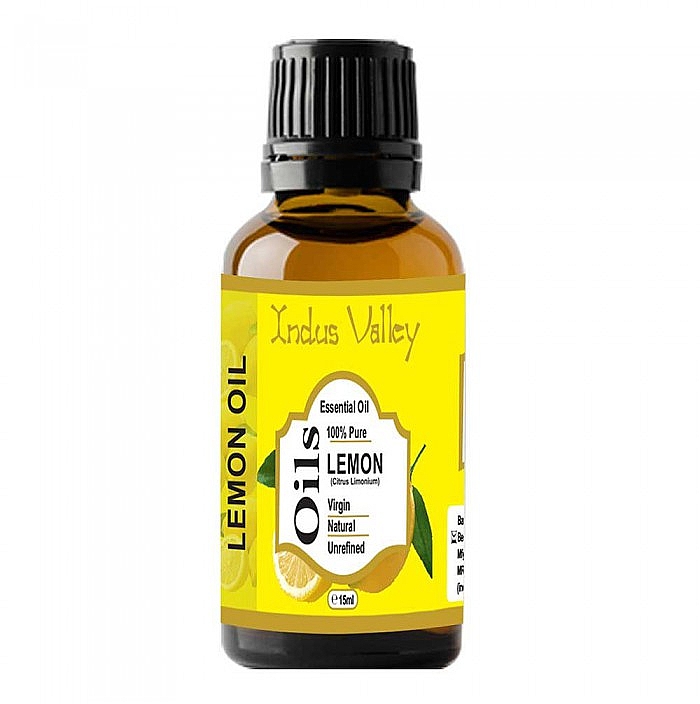Natürliches ätherisches Öl mit Zitrone - Indus Valley Natural Essential Oil Lemon — Bild N2