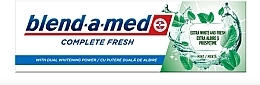 Düfte, Parfümerie und Kosmetik Zahnpasta - Blend-a-med Complete Fresh Extra White & Fresh Mint