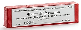 Santa Maria Novella Carta d'Armenia  - Räucherstäbchen aus armenischem Papier 18 Blatt — Bild N3