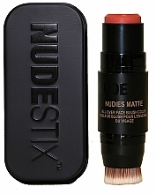 Rouge- und Gesichtsbronzer in Stickform - Nudestix Nudies Matte Blush & Bronze — Bild N1