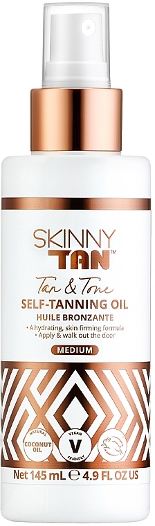 Selbstbräunungsöl Medium - Skinny Tan Tan and Tone Oil — Bild N1