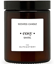 Düfte, Parfümerie und Kosmetik Duftkerze im Glas - Ambientair The Olphactory Santal Scented Candle