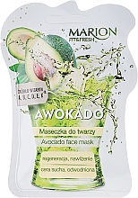 Düfte, Parfümerie und Kosmetik Feuchtigkeitsspendende und regenerierende Gesichtsmaske mit Avocado - Marion Fit & Fresh Avocado Face Mask