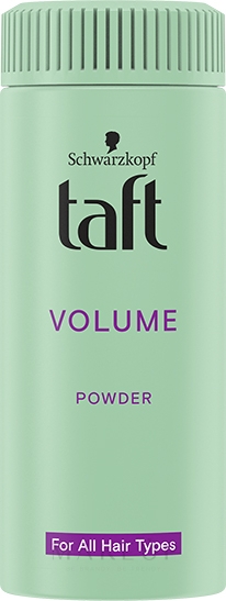 Haarpuder für mehr Volumen - Schwarzkopf Taft Volumen Powder — Bild 10 g