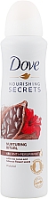 Düfte, Parfümerie und Kosmetik Deospray mit Rohkakao und Hibiskusblüte - Dove Nourishing Secrets