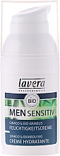 Feuchtigkeitsspendende Gesichtscreme für Männer mit Ginko und Bio-Bambus - Lavera Men Sensitiv Moisturising Cream — Bild N2