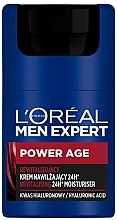 Feuchtigkeitsspendende Gesichtscreme - L'Oreal Paris Men Expert Power Age Revitalizing Moisturizer 24H — Bild N1