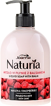 Flüssigseife mit Himbeerextrakt - Joanna Naturia Raspberry Liquid Soap — Bild N2
