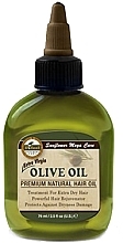 Düfte, Parfümerie und Kosmetik Natürliches Haaröl mit Olivenöl - Difeel Sunflower Mega Care Olive Oil Premium Natural Hair Oil