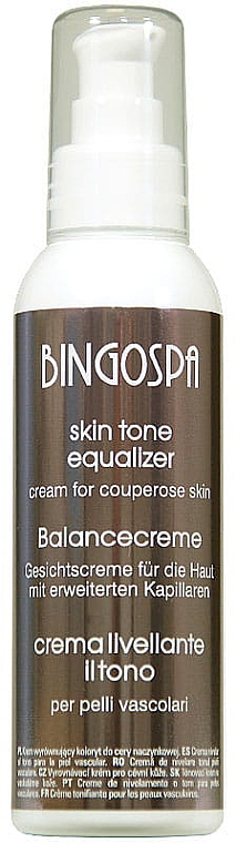 Beruhigende Gesichtscreme für Haut mit erweiterten Kapillaren - BingoSpa Cream Smoothing Skin Color Redness — Bild N1