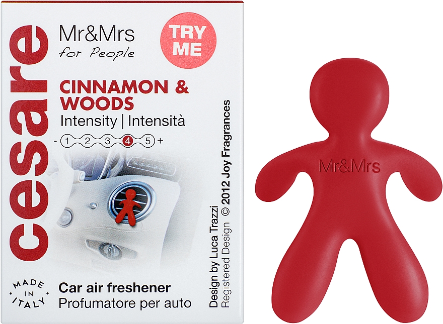 Mr&Mrs Fragrance Cesare Cinnamon & Woods - Auto-Lufterfrischer Cinnamon & Woods — Bild N2