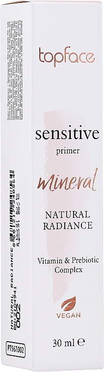 Gesichtsprimer - TopFace Sensitive Primer Mineral Natural Radiance — Bild N2