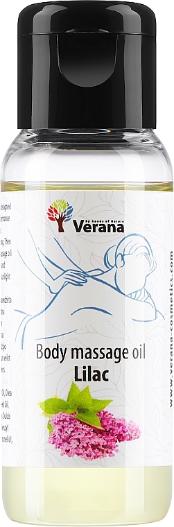 Körpermassageöl Lilac Flower - Verana Body Massage Oil  — Bild N1