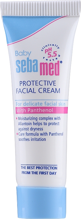 GESCHENK! Gesichtscreme für Babys - Sebamed Baby Protective Facial Cream (Mini)  — Bild N2