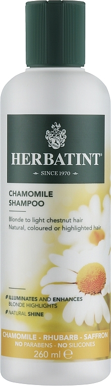 Intensiv-Shampoo mit Kamille - Herbatint Camomilla Chamomile Shampoo — Bild N1