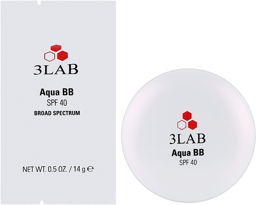 Kompakte BB-Gesichtscreme - 3Lab Aqua BB Cream SPF40 — Bild N2