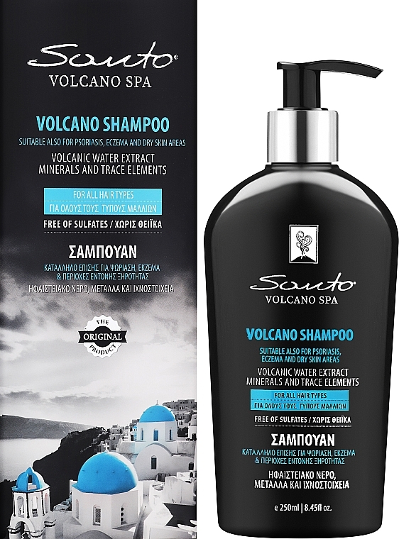 Shampoo für alle Haartypen - Santo Volcano Spa Shampoo for All Hair Types — Bild N2