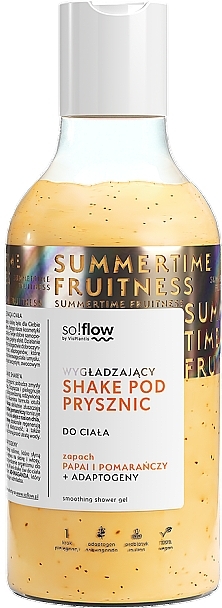 Energetisierendes Duschsorbet Papaya und Orange - Solflow — Bild N1