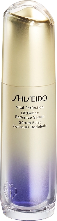 Straffendes Anti-Aging Gesichts- und Halsserum Brunnenkresse-Extrakt - Shiseido Unisex Vital Perfection LiftDefine Radiance Serum — Bild N1