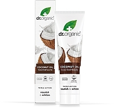 Düfte, Parfümerie und Kosmetik Zahnpasta mit Kokosöl - Dr. Organic Coconut Oil Toothpaste