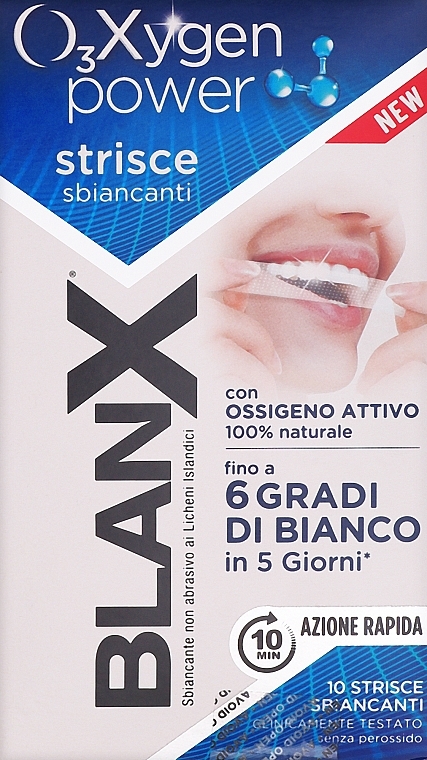 Bleichstreifen für die Zähne - BlanX Oxygen Power Whitening Strips — Bild N1