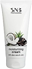 Düfte, Parfümerie und Kosmetik Feuchtigkeitscreme mit Aloe Vera und Urea - SNB Professional Moisturizing Cream Aloe Vera 