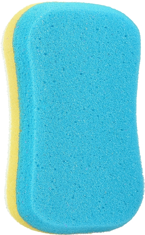 Badeschwamm gelb-blau - Sanel Fit Kosc — Bild N2