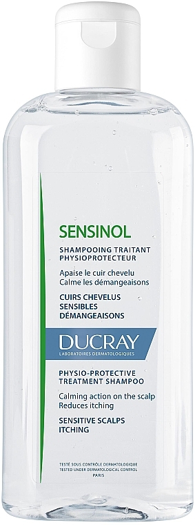 Shampoo für irritierte und gereizte Kopfhaut - Ducray Sensinol Shampoo — Bild N1