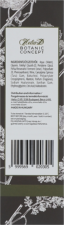 Anti-Falten Serum - Helia-D Botanic Concept Serum — Bild N3