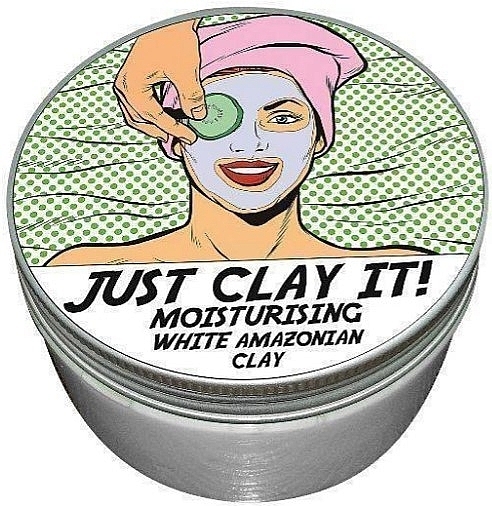 Feuchtigkeitsspendende weiße Tonerde für das Gesicht - New Anna Cosmetics Just Clay It! Moisturising White Amazonian Clay — Bild N1