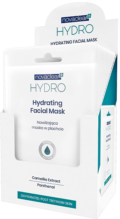 Feuchtigkeitsspendende Gesichtsmaske - NovaClear Hydro Facial Mask — Bild N4
