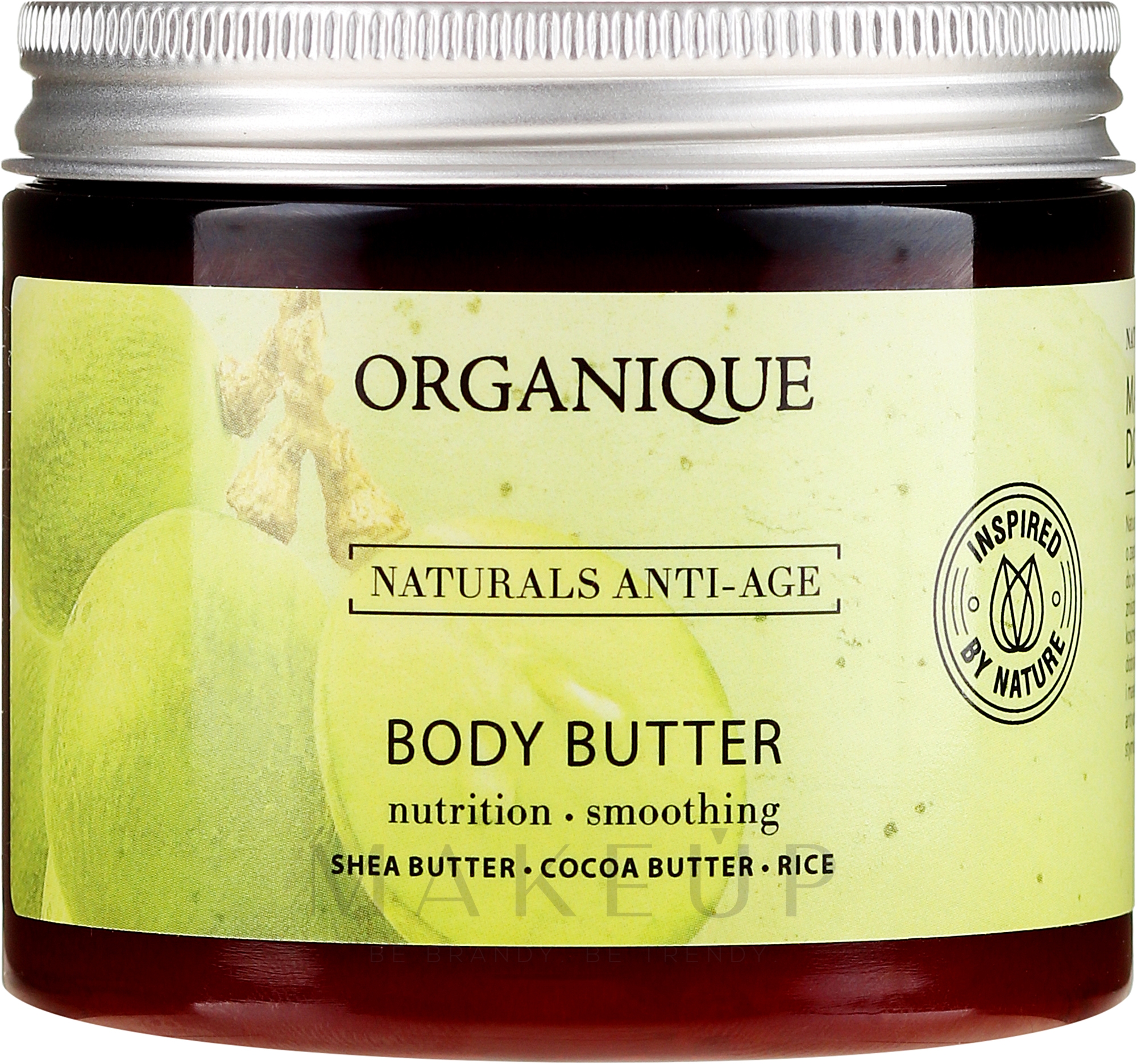 Glättende Anti-Aging Körperbutter - Organique Naturals Anti-Aging Body Butter — Bild 200 ml