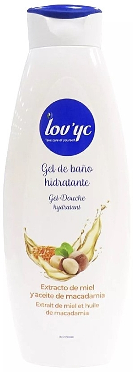 Lovyc Honey and Macadamia Oil Extract Shower Gel  - Duschgel mit Honig und Macadamiaöl  — Bild N1