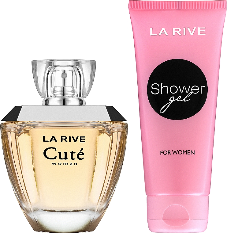 La Rive Cute Woman - Duftset (Eau de Parfum 100ml + Duschgel 100ml) — Bild N2