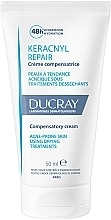 Revitalisierende Creme für zu Akne neigende Haut - Ducray Keracnyl Repair Compensatory Cream — Bild N1