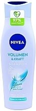 Haarshampoo für mehr Volumen - NIVEA Volumen & Kraft Shampoo  — Bild N1