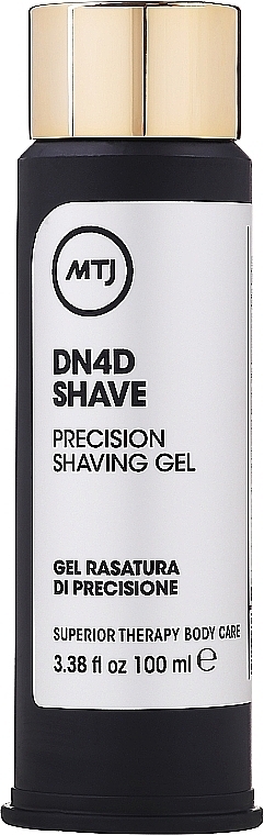 Rasiergel mit Hyaluronsäure - MTJ Cosmetics Superior Therapy DN4D Precision Shaving Gel — Bild N2