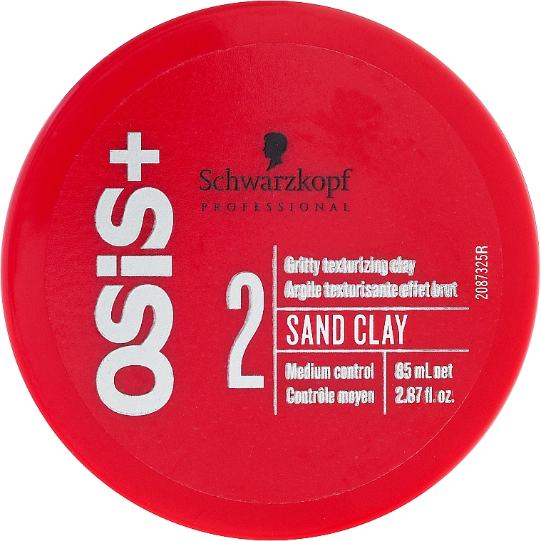 Formbare Stylingpaste mit Kaolinerde - Schwarzkopf Professional Osis+ Texture Sand Clay — Bild N1