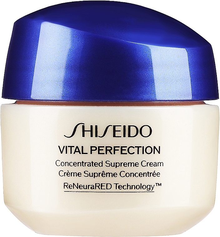 GESCHENK! Konzentrierte Creme für reife Haut - Shiseido Vital Perfection Concentrated Supreme Cream  — Bild N1