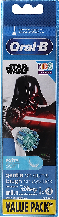 Zahnbürstenkopf für elektrische Zahnbürste Star Wars 4 St. - Oral-B Kids Star Wars — Bild N1